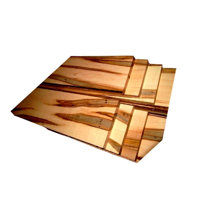 10 Stunning Thin KILN Dried Sanded Ambrosia Maple 12" X 3" X 1/4" Lumber Wood