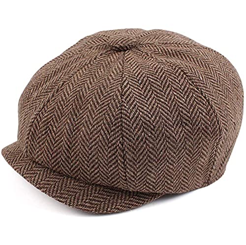 Newsboy Hats for Toddler Boys Girls Tweed Flat Beret for Kids Pageboy Hats for Children