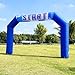 OZIS 20Ft Inflatable Arch Inflatable Start Finish Line Arch with Blower,Outdoor Inflatable Archway for Party,5K Race,Advertising Commerce,School Sport Blue