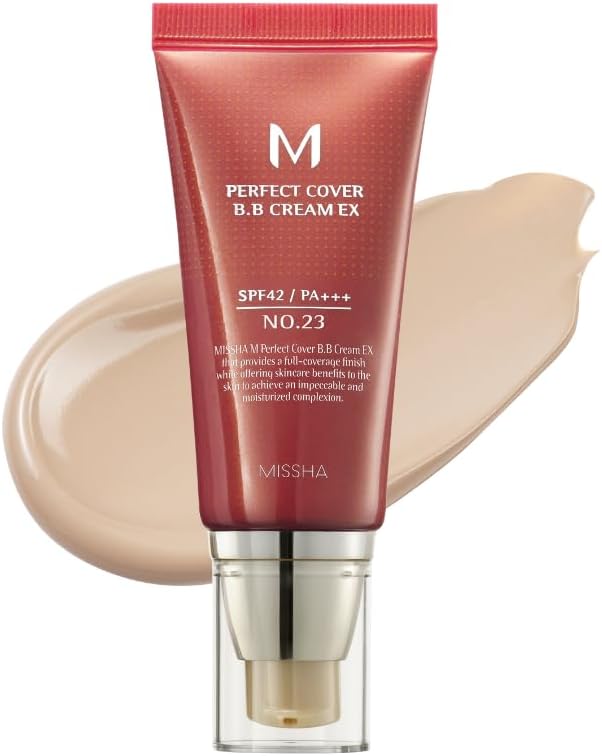 MISSHA Mükemmel Kapatıcılık Sunan Çok Fonksiyonlu M Perfect Cover BB Krem Ex SPF42 PA No.23 50 mililitre