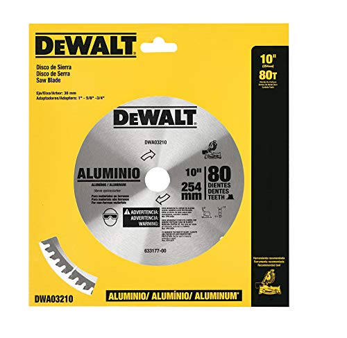 DEWALT Lâmina Serra Esquadria de 10 Pol. (255mm) DWA03210