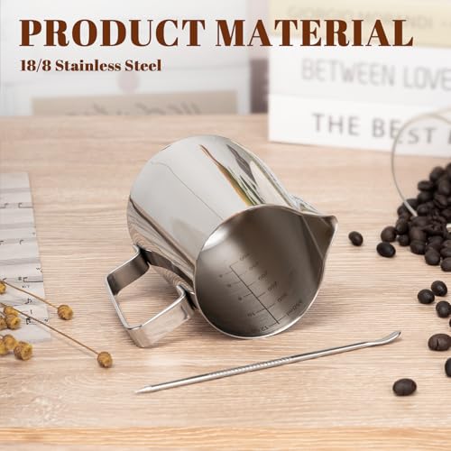Amrules 12oz Milk Frothing Pitcher