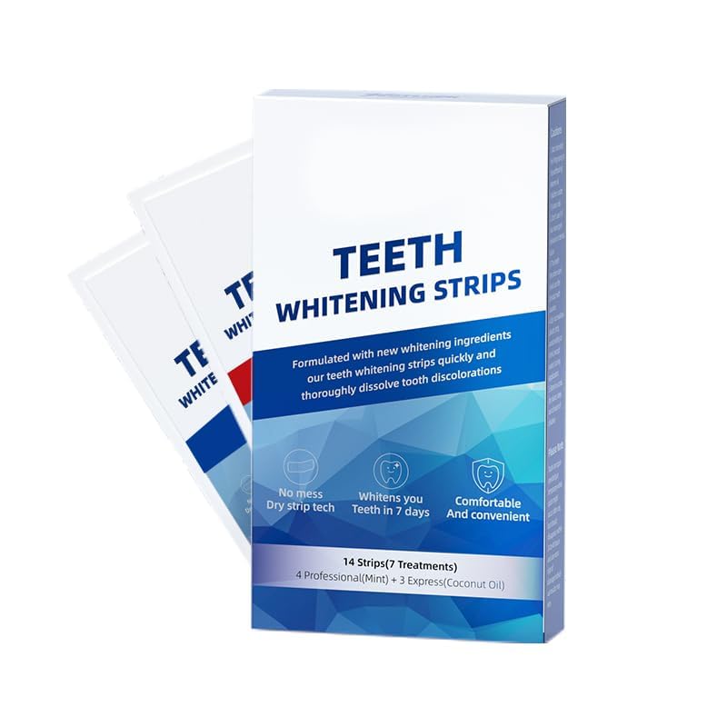 Image of Teeth 14 Strips，Strips for Teeth Whitening, Tooth Whitening Removes Tartar Stain Removal, Fresh Breath.