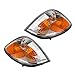 beler 1 Pair Front Bumper Left & Right Turn Signal Corner Light Lamp Cover Shell Housing Fit for Lexus LX470 1998-2007