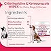 Pet Health Pharma Truseb Topical Ketoconazole and Chlorhexidine Wipes for Dogs, Cats and Horses - with Aloe for Cleansing - 50 Count (Ketoconazole & Chlorhexidine Wipes, 50 Count)