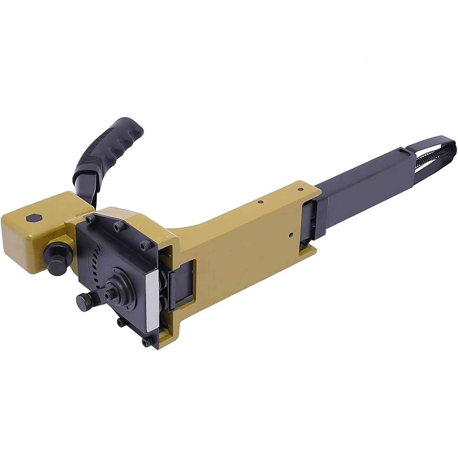 Grapadora de cartón, pistola grapadora de cierre manual para cajas corrugadas, utiliza grapas de corona de 34,7 mm, capacidad de 50 grapas para un sellado eficiente de cajas
