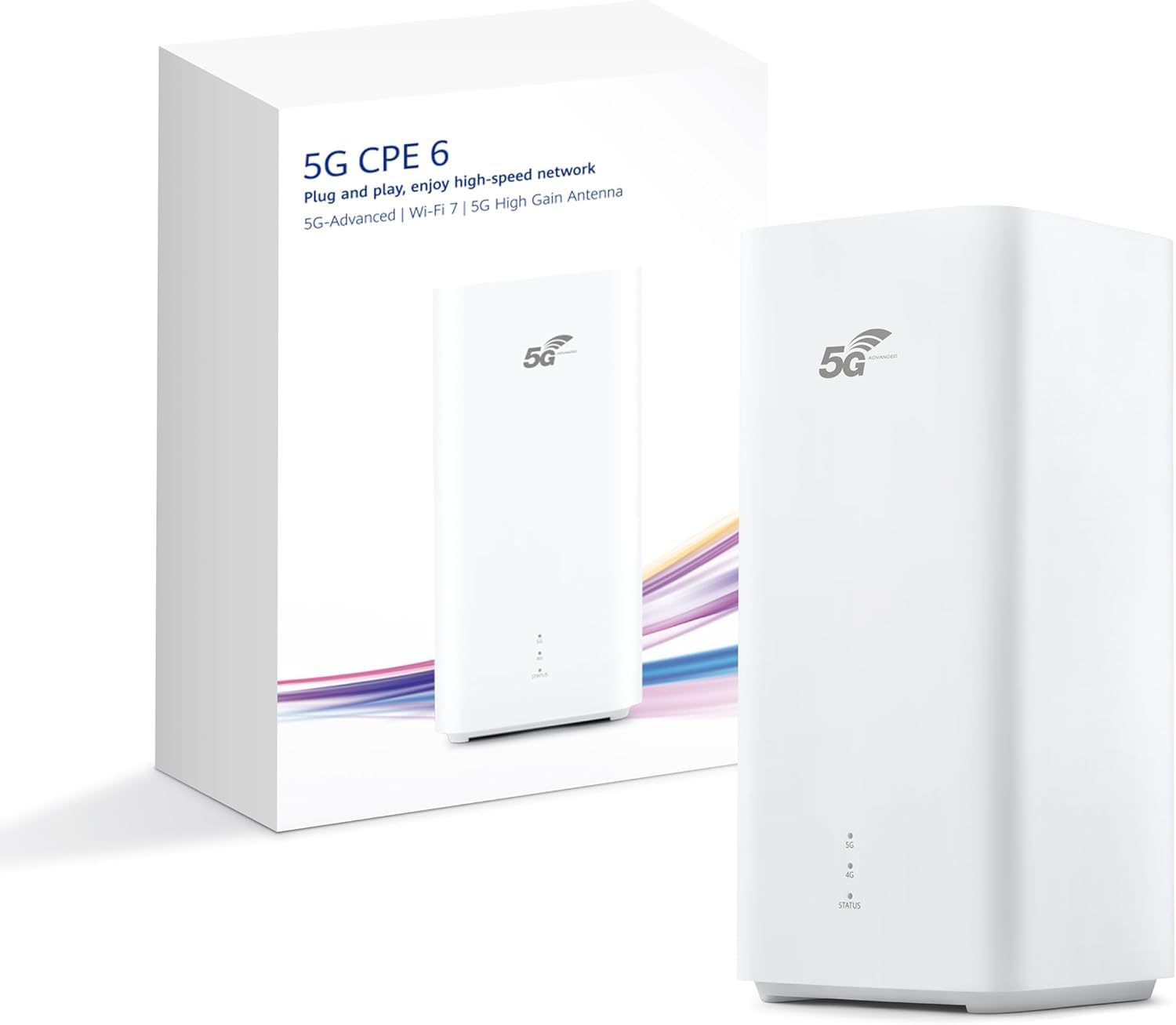5G CPE 6, H165, 5G Router SIM, LAN/WAN-Anschluss, Visualisierte WLAN-Diagnoza, Home Broadband Mesh+