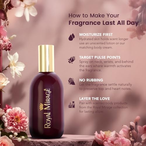 عطر رويال ميراج فريش او دي كولون الأصلي براون بخاخ للرجال، 120 مل