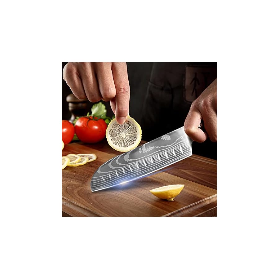 Knife-Sets-For-Kitchen-with-Block-Smilco-7-Piece-Hand-Forged-High-Carbon-Stainless-Steel-Knife-Block-Set-Solid-and-Safe-Premium-Magnetic-Knife-Holder Knife Sets For Kitchen with Block Smilco 7 Piece Hand-Forged High Carbon Stainless Steel Knife Block Set Solid and Safe Premium Magnetic Knife Holder