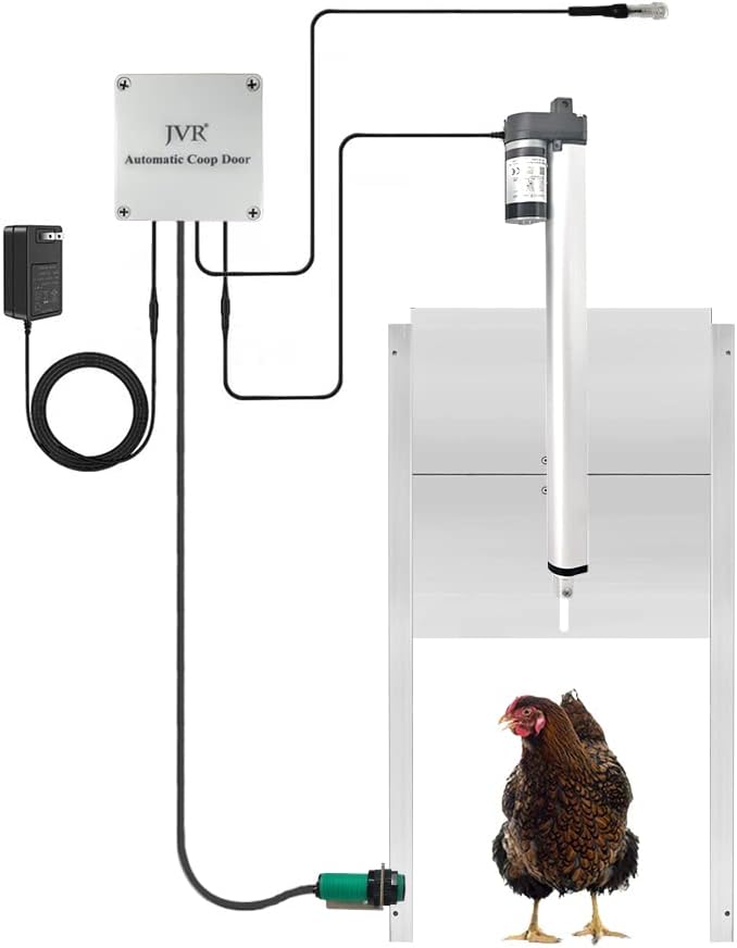 Automatic Chicken Coop Doo Opener with Light Sensor