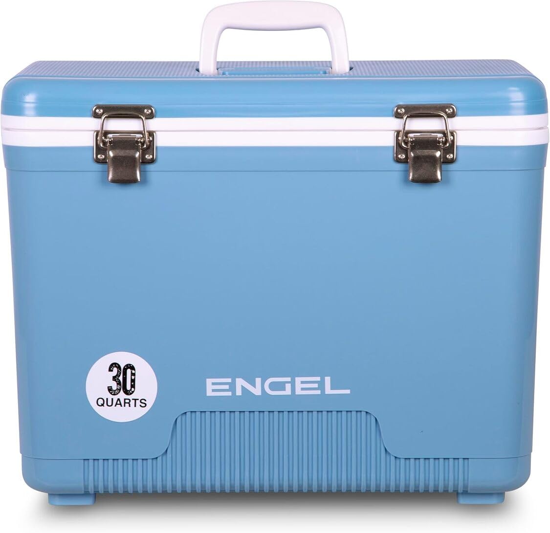 ENGEL Cooler Box 28.4L Small Cool Box for Drinks and Food in Blue — image 1