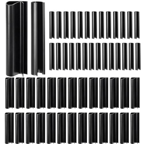Kznifmk 60 Piezas Clips para Cubiertas Piscinas Invierno para Cubiertas Piscinas Elevadas:Clips para Cubiertas Piscinas 2 Formas Clips Protectores Viento para Piscinas 4,7 Pulgadas
