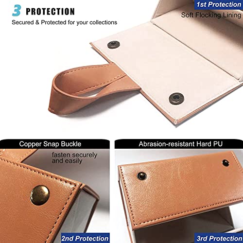 Image of House of Quirk Sunglasses Storage Box, Faux Leather Sunglasses Box