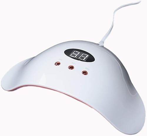 WSKDHD Lámpara LED Secadora de uñas de uñas de los pies Esmalte de gel Curado Sensor Infrarrojo Pantalla LCD Máquina de manicura Herramientas de