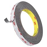Roseberry 3M Hochleistungs-Doppelseitenband, VHB-Band 4,8 m Länge , 1,1 mm Dicke, 12,7 mm Breite, wasserdichtes Montageband für Auto, Wohnkultur, Bürodekor