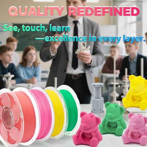 Image of Matte Dual Color Grey Black PLA 1.75mm 250g Small Spool 3D Printer Filament | Matte finish Bi Grey Black Coextrusion Hide layer lines Neatly wound Low warp No tangle 0.25kg spool for Bambu Prusa FDM