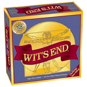 Wits End – A Mind Challenging Trivia and Brain-Teasing Board Game That Will Test Players’ Wits & Knowledge – for Adults & Family