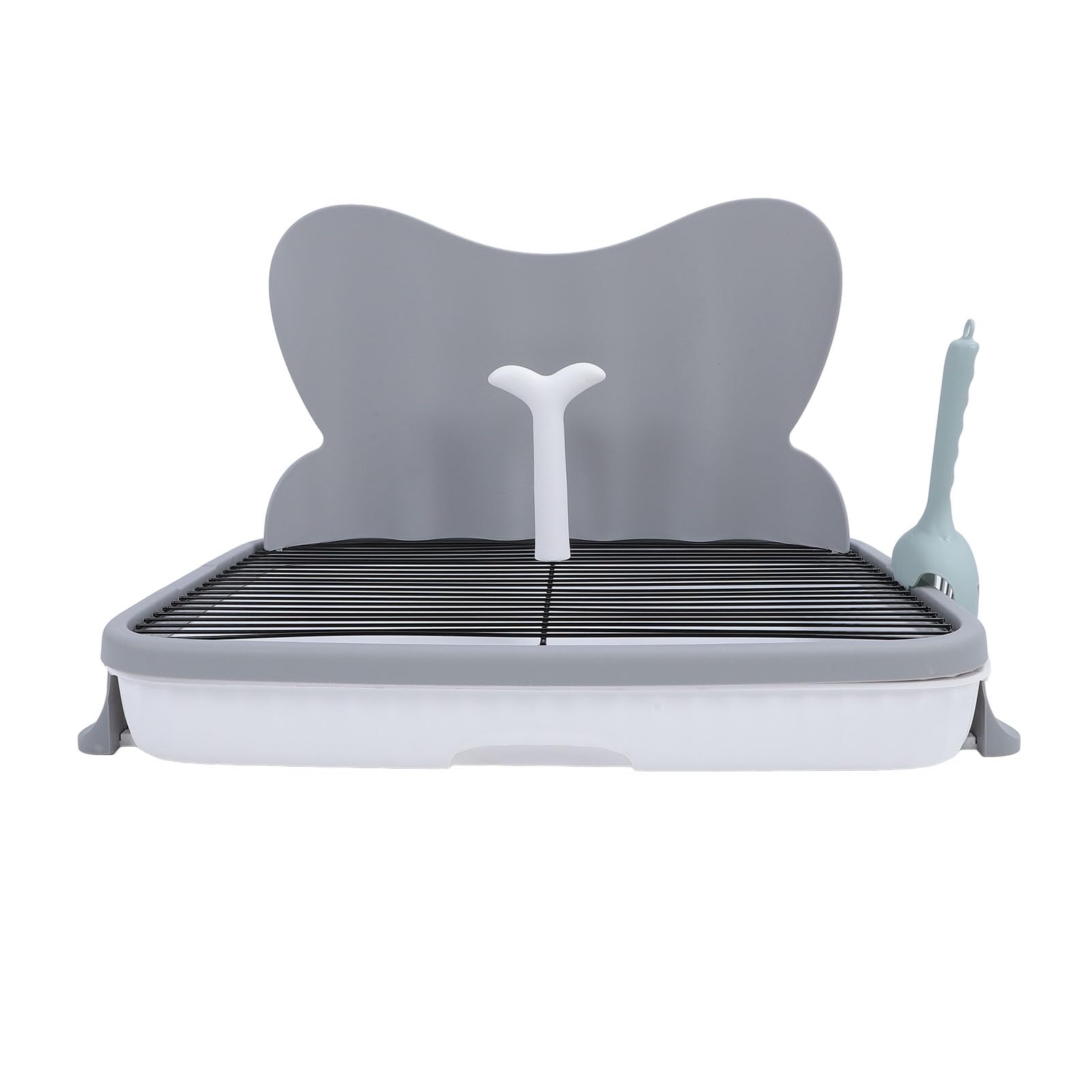 Bark Potty For Dogs, Dog Potty Tray Tray with High Wall Splash Proof Easy To Clean Puppy Mesh Training Toilet Litter Box For Small Medium