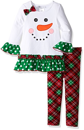 Bonnie Jean Girls' Little Snow Face Knit Set
