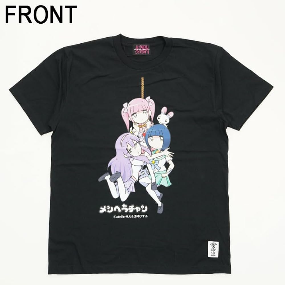 Amazon | 【東京裏側】メンヘラちゃんC Tシャツ（男女兼用） (Free