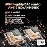 FiiO Q15 Portable DAC and Headphone Amplifier with AK4191+AK4499EX DAC (Titanium) - Image 8