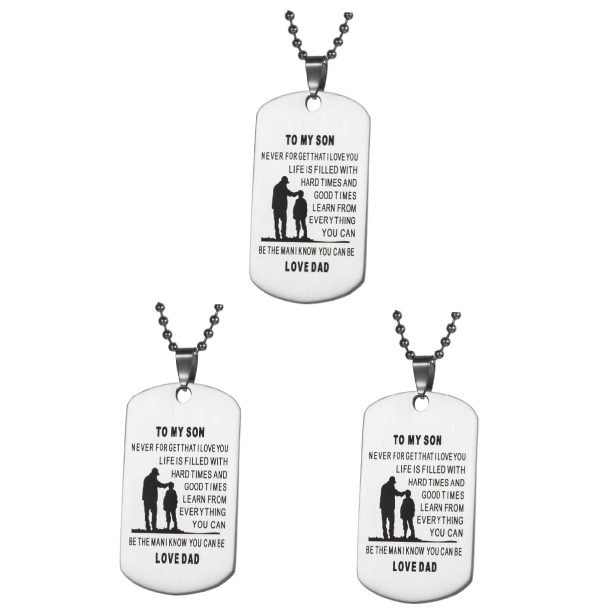 Collier chien fils personnalisable en acier avec pendentif lettre initiale