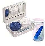 Estojo Para Lente De Contato Com Ventosa Escleral E Espelho Look Vision