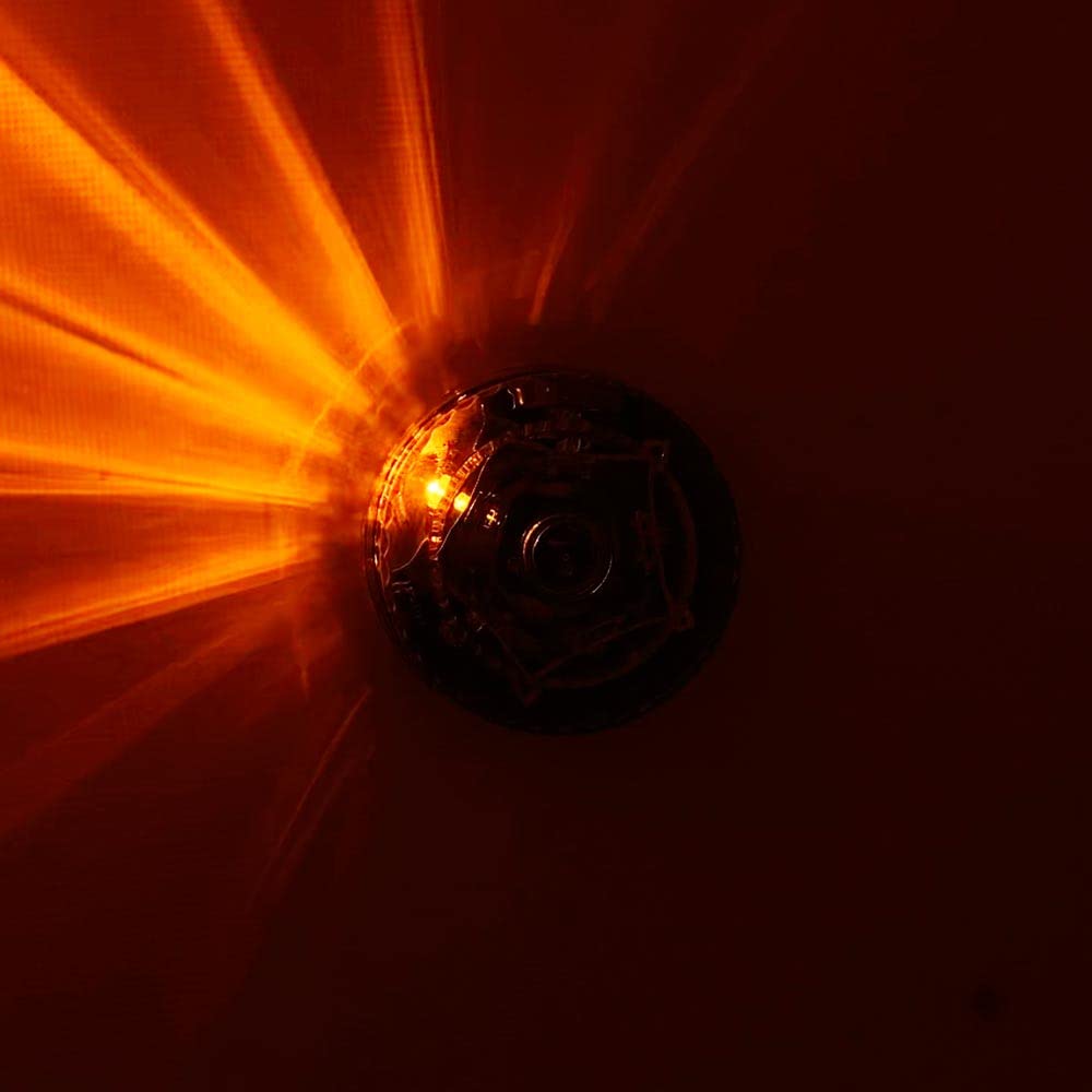 Pro Led 2620A Battery Operated, Magnet Mount, Amber LED Light Beacon with Rotating Flash Pattern