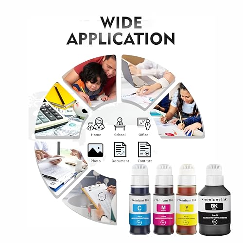 Image of Duplex DTC GI- 70 Refill Ink Compatible for Canon PIXMA G1020, G2020, G2021, G2060, G3020, G3021, G3060 Printers (GI-70 Black Ink 1 Pcs)