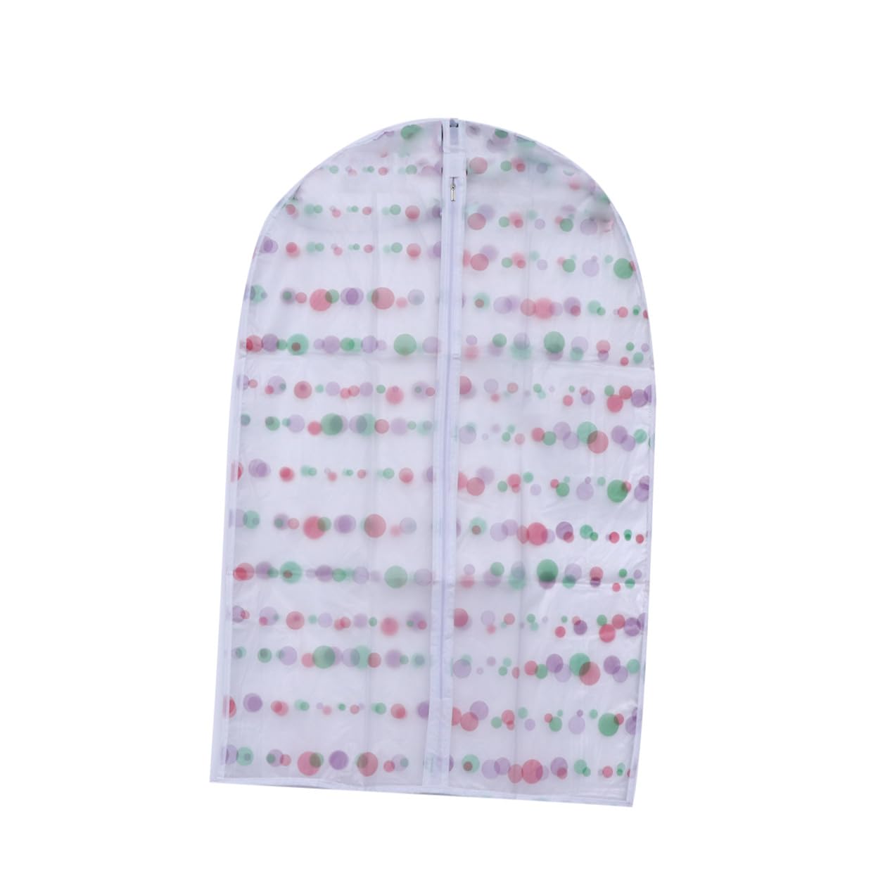 Clothes Cover Garment Storage Bag with Metal Zipper Transparent Design Environmental EVA Material S Dust-resistant Wardrobe Organizer for