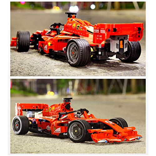 MAZOZ Technic FRR-F1-585 Teile 1:10 2,4 G Auto mit Motor und Fernbedienung – Bauspiel kompatibel mit Lego – Bild 5
