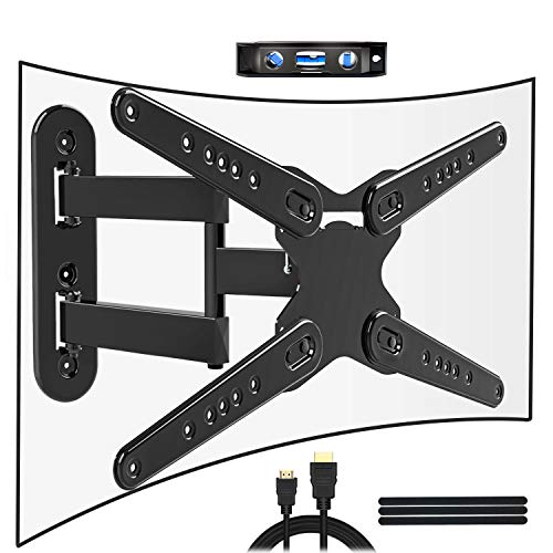 FOZIMOA Full Motion TV Wall Mount Bracket for 28-70 inch Flat Curved TVs