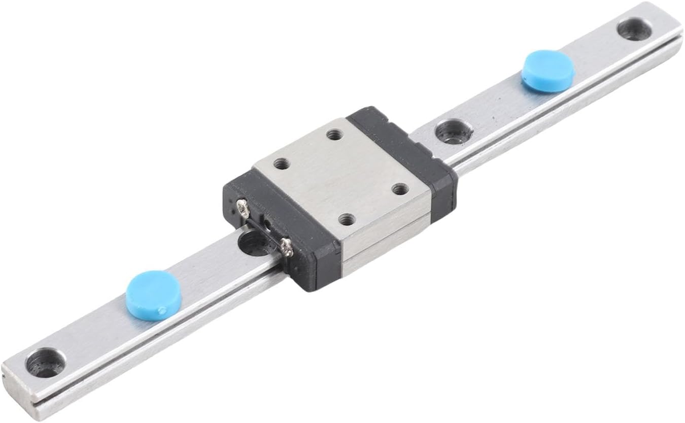100mm Linear Rail Guide Portable High Precision Miniature Linear Motion Guide with Sliding Rail Block