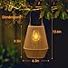 Solar Lanterns, KagoLing Solar Lanterns Outdoor Waterproof Hanging Solar Lights Outdoor Waterproof Solar Lamp Lights for Outside Garden,Yard,Patio,Porch,Trees,Lawn,Pathway Decor Gifts for Women Mom