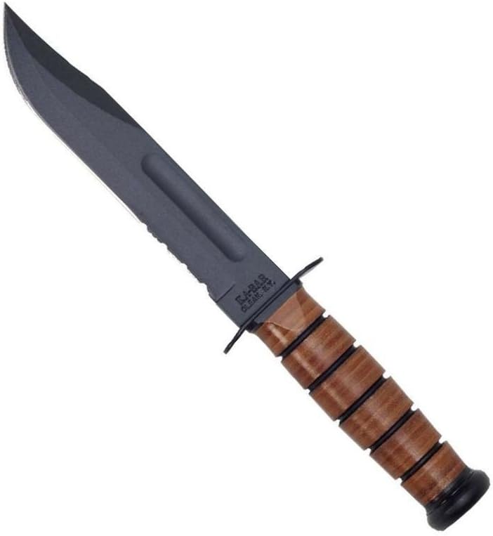 KA1218-BRK USMC Fighter Serrated
