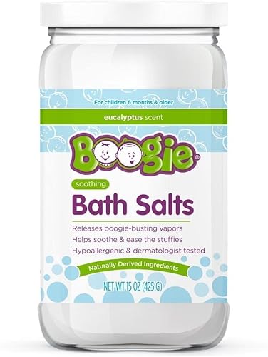 Sales de baño para niños de The Makers of Boogie, Boogie Fizzies, sales de baño calmantes, derivadas naturalmente, hechas con aceites esenciales