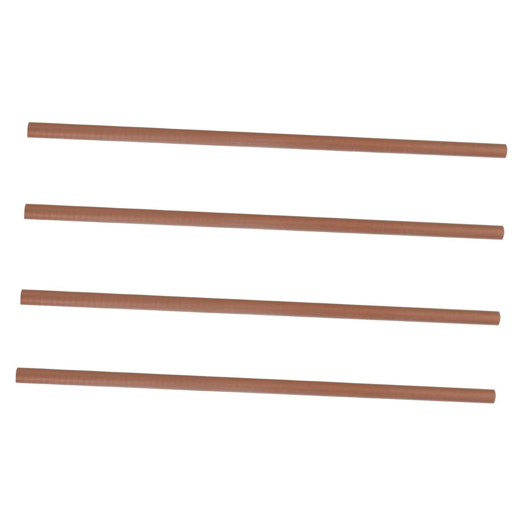 ULTECHNOVO Handicraft Rods 4 Pack 0.8mm Diameter 10 Inches Long Copper Round Rods Ideal for Diy Craft Projects