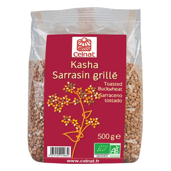 KASHA SARRASIN GRILLÉ 500G, CELNAT, UNITÉ