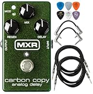 The Carbon Copy Analog Delay delivers rich, warm bucket-bridgade delay with up to 600ms of delay time and modulation. Effortlessly dial in your desired delay settings with simple yet precise controls for Delay Time, Mix, and Regen (feedback). Achieve...