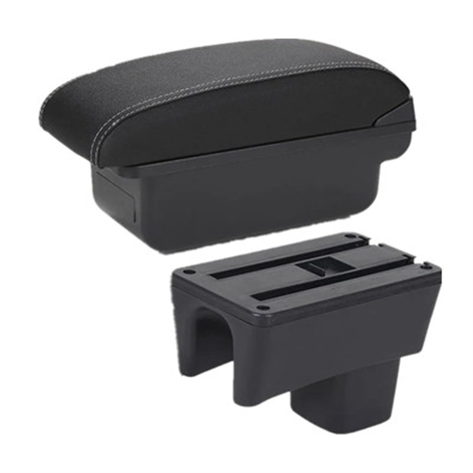 Noheeu C Black White Nousb Car Decoration Styling Center Console Multifunctional Storage Box For Swift 2005-2023