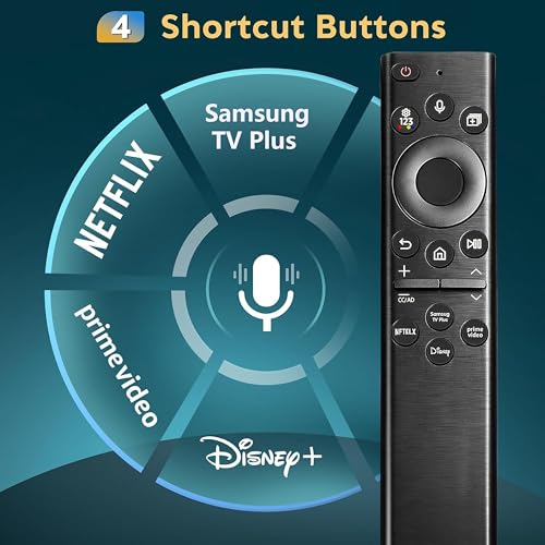 Télécommande vocale Samsung BN59-01385A contrôle intelligent 4K 8K - 3