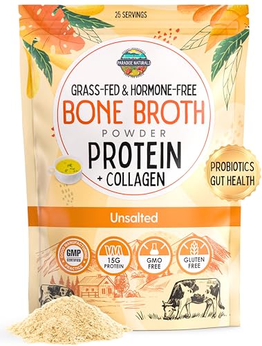 Grass-Fed Beef Bone Broth Powder with Probiotics