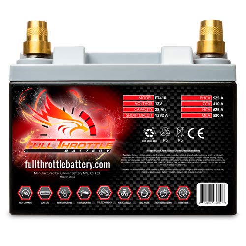 Harley Touring Bagger AGM Battery 1997-2021