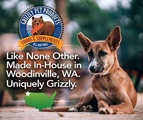 Grizzly Pet Products Salmon Plus Omega 3-6-9 Food Supplement for Dogs and Cats, 16 Ounce