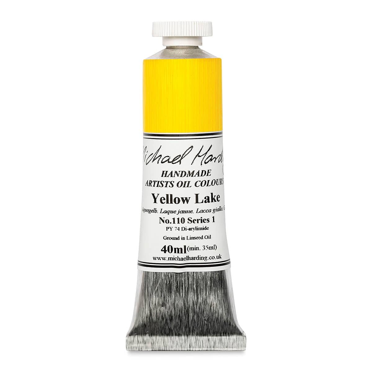 Michael Harding Yellow Lake Oil Colour : 40Ml