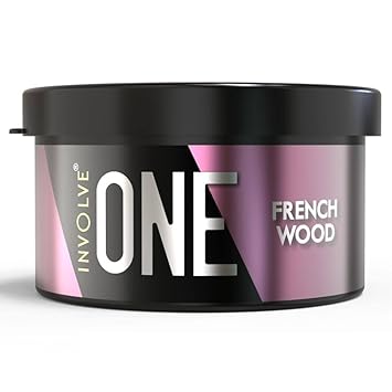 Involve Your Senses One French Wood Organic Car Perfume, Strong Fiber Air Freshener to Freshen'up Your Car - IONE07-40g | Car Accessories interior | car fresheners | Long lasting fregrance - image, photos
