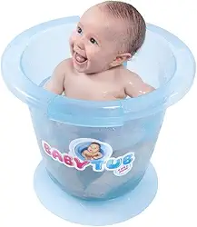 Banheira Babytub Tradicional de 0 a 6 meses - Azul
