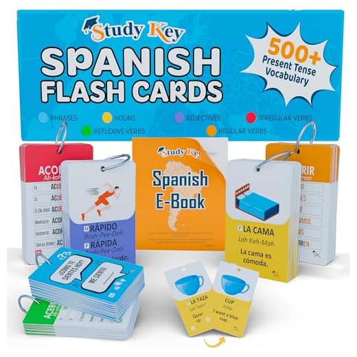 Comprehensive English-Spanish Flash Cards