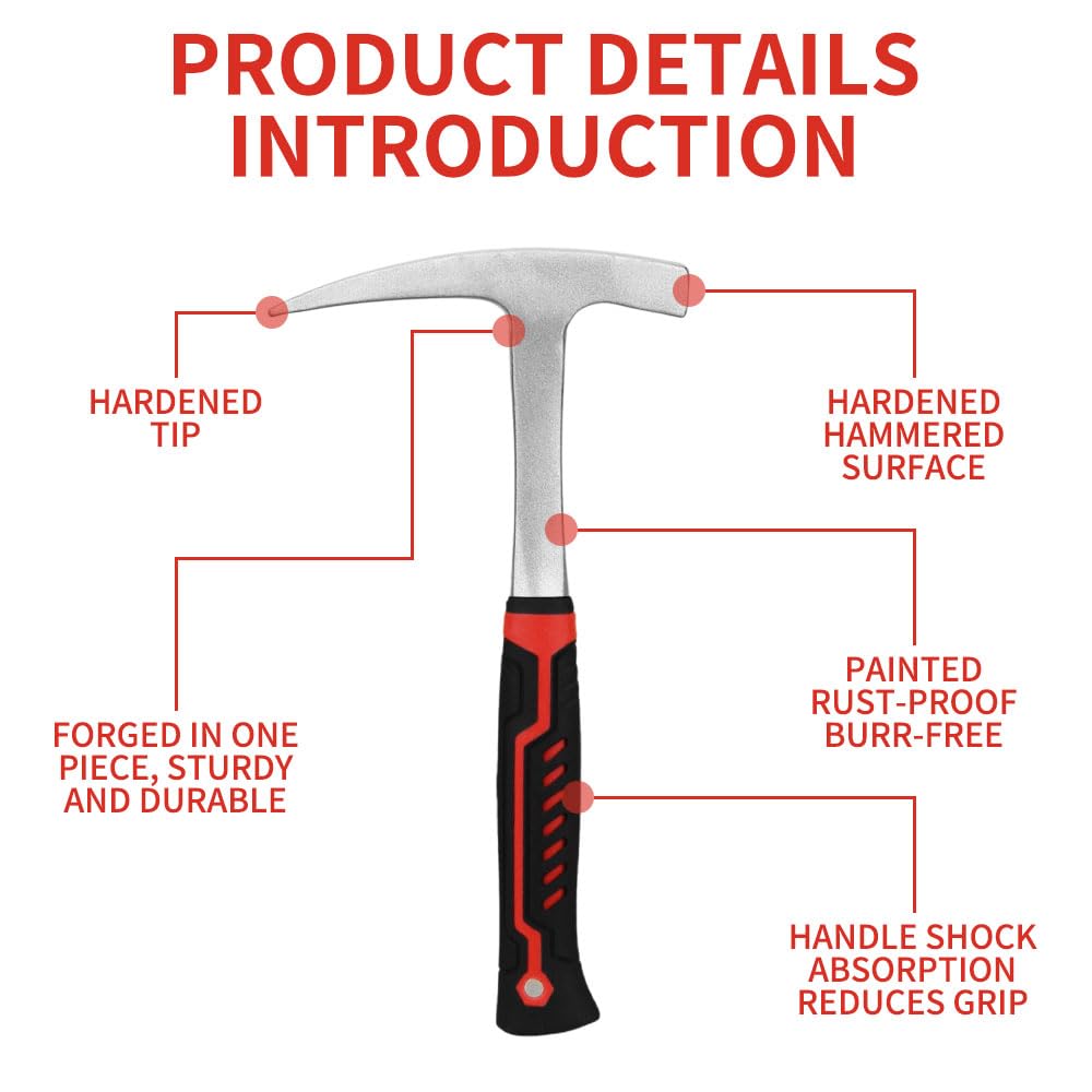 Cikonielf Marteau Géologique Cikonielf Marteau à Tête Pointue Marteau à