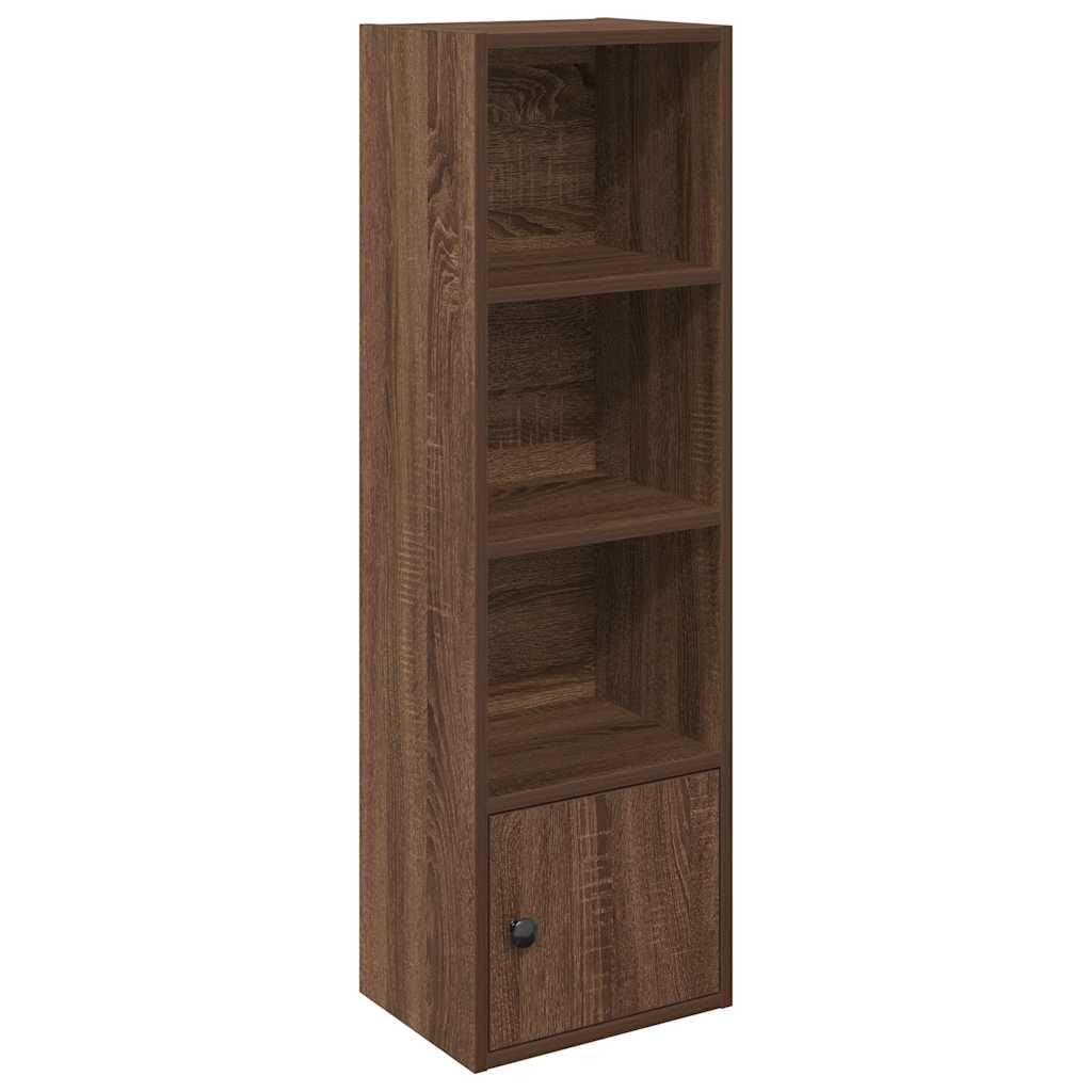 vidaXL Libreria Rovere Marrone 31x24x102 cm in Legno Multistrato